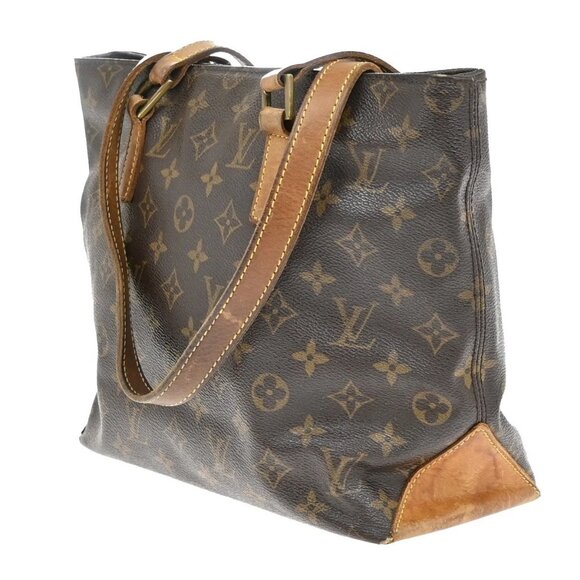 LOUIS VUITTON Cabas Piano Shoulder Bag Monogram Leather Brown M51148 33EF477 - Picture 4 of 15